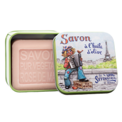 Boite à savon à la Rose de mai