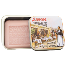 Boite à savon à la Rose de mai