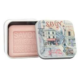 Boite à savon à la Rose de mai