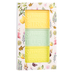 Lot de 3 savons parfumés