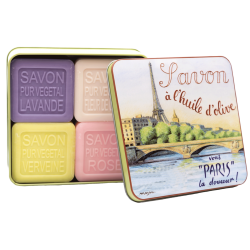 Lot de 4 savons parfumés