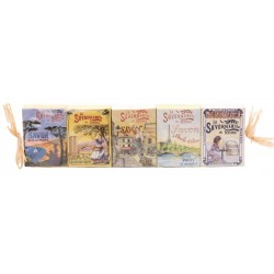 Lot de 5 savons parfumés